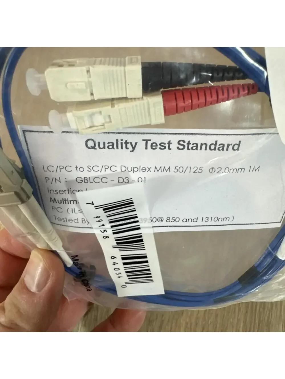 Lot of 22 Allen Tel GBLC2-D3-01 Duplex MM 50/125 Fiber Optic Patchcord Cable!